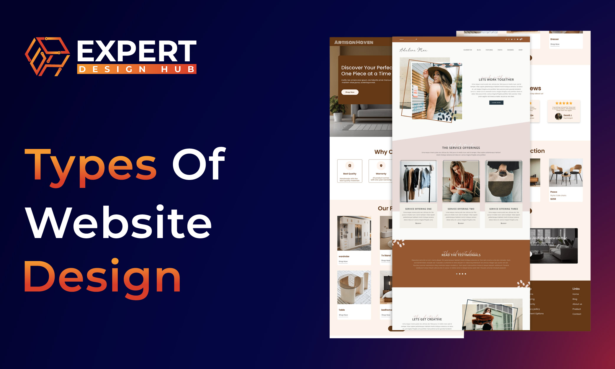 Types of Website Design