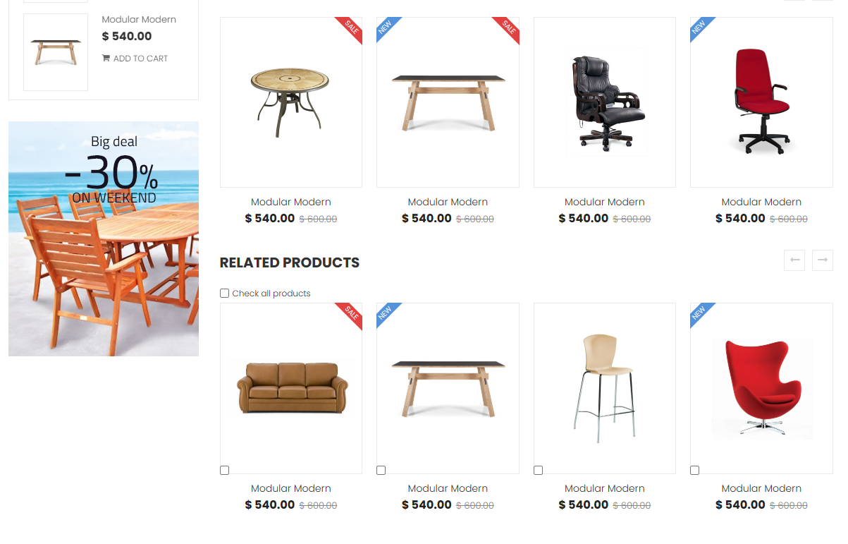 E-commerce Category and Collection Page Design