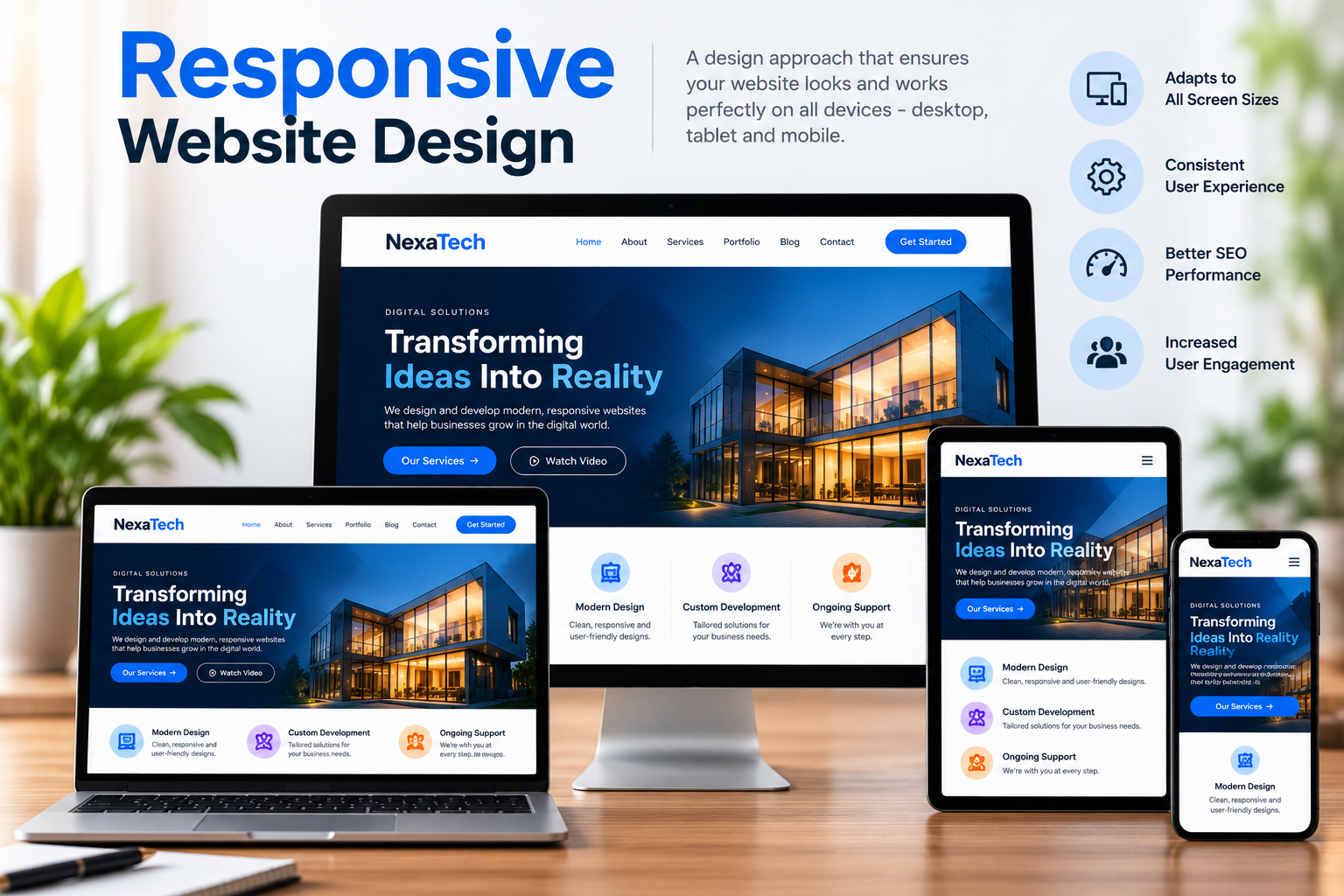 Responsive Website Design - Expert Design Hub