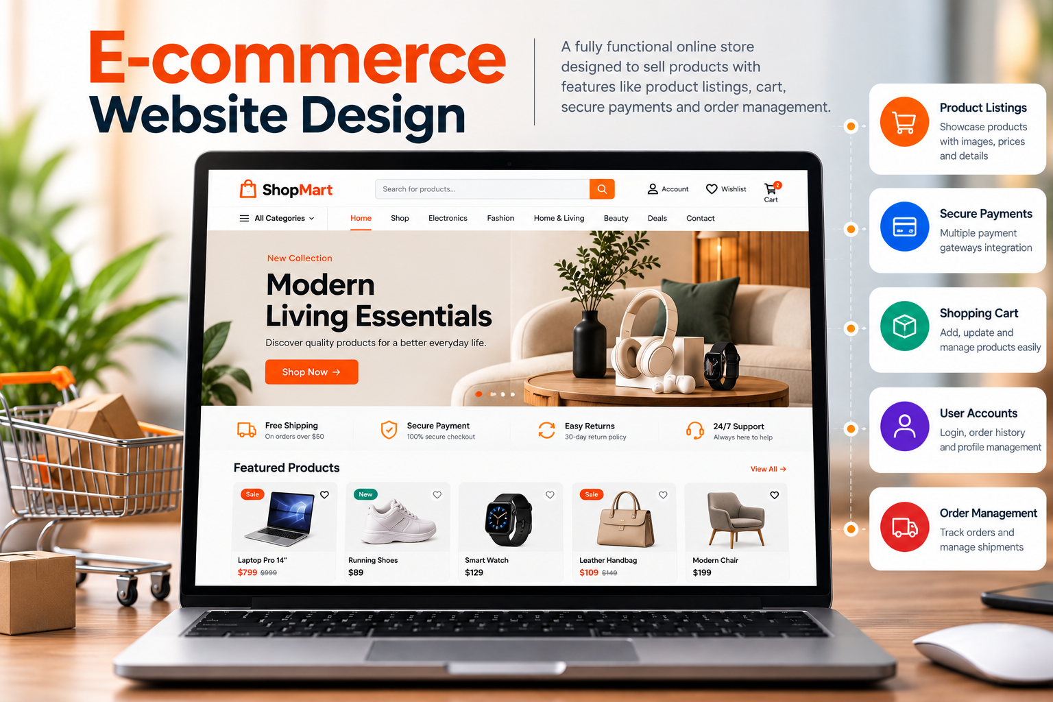 Ecommerce Website Design - Expert Design Hub