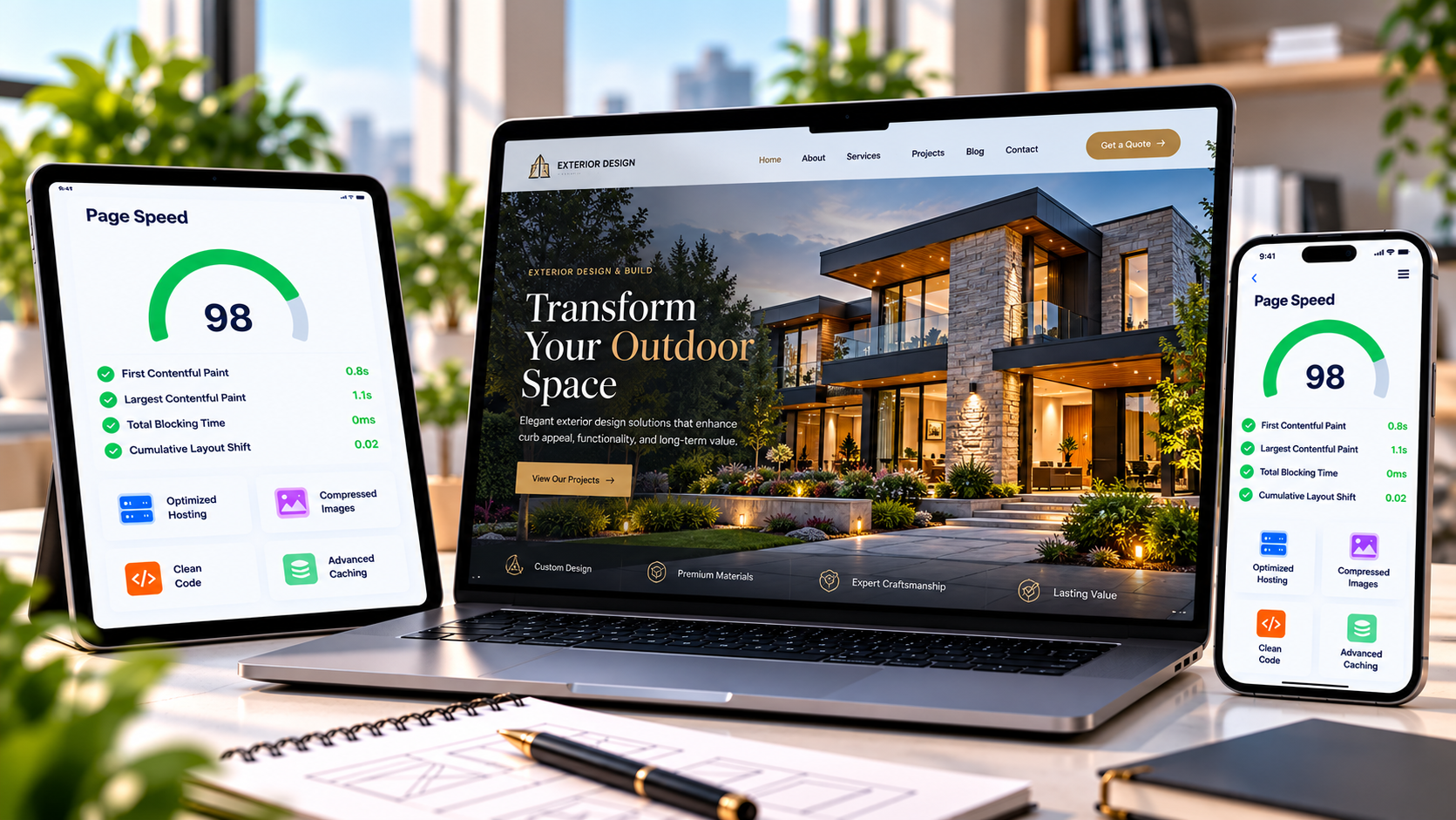Page Speed and Performance - Expert Design Hub